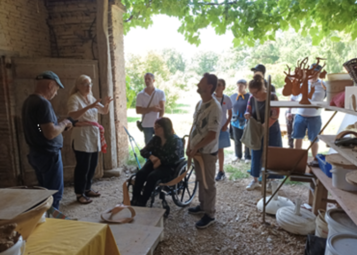 Visite de l’association Domino à Saint Sulpice (81)